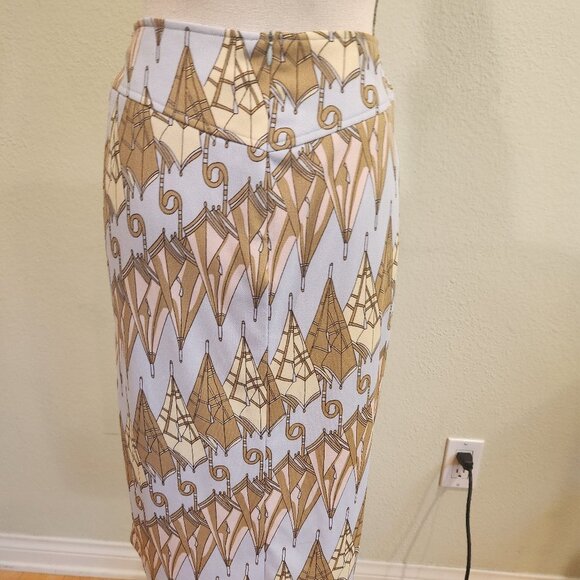 Vintage BCBG Maxazria Umbrella Midi Skirt - Picture 8 of 8